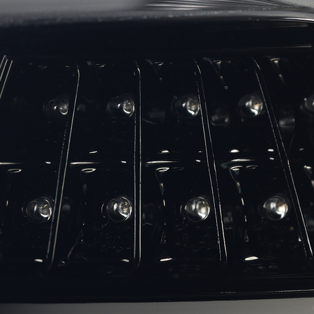 Spec-D Tuning 15-Up Volkswagen Golf Mk7 LED Tail Lights Glossy Black LT-GLF15BBLED-TM